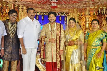 Music Director Koti Son Rajeev Wedding Reception Photos
